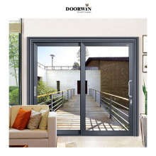 China top suppliers aluminium frame water proof double glazed lift sliding glass doors